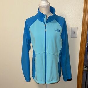 The North Face Women's Two-Tone Blue Jacket size XL